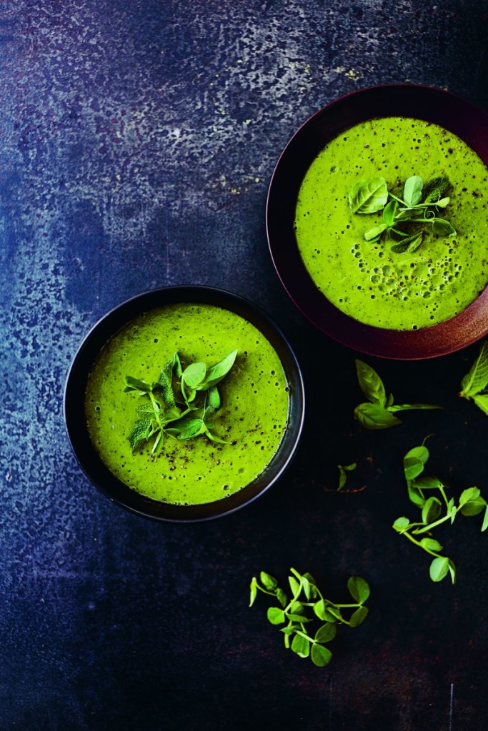 Pea, Mint and Basil Soup Kathryn Bruton Food & Drink