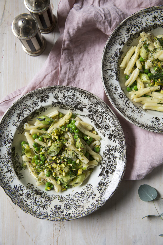 Leek and Pea Pasta Kathryn Bruton Food & Drink