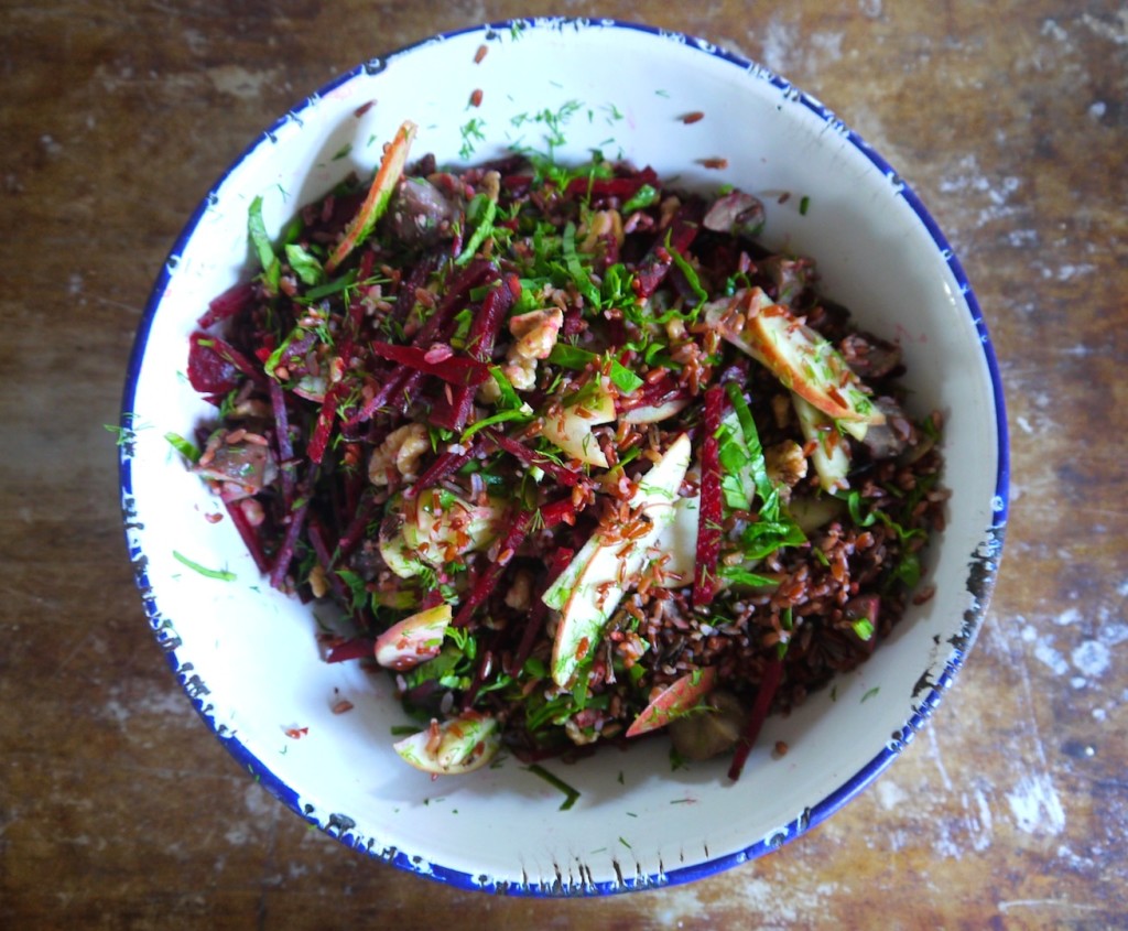 Winter Wild Rice Salad - Kathryn Bruton Food & Drink
