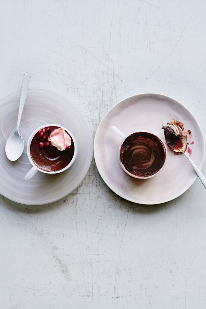 Low Calorie Chocolate Pots - Kathryn Bruton Food & Drink